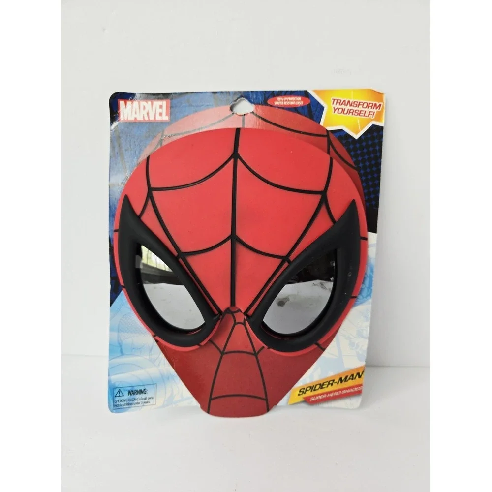 Sun-Staches Spiderman Sunglasses Marvel Costume Accessory ‎ New Kids